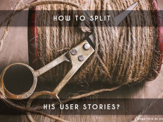 split user stories