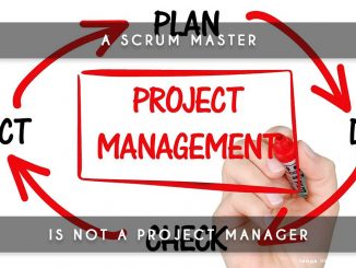 scrum master not project manager