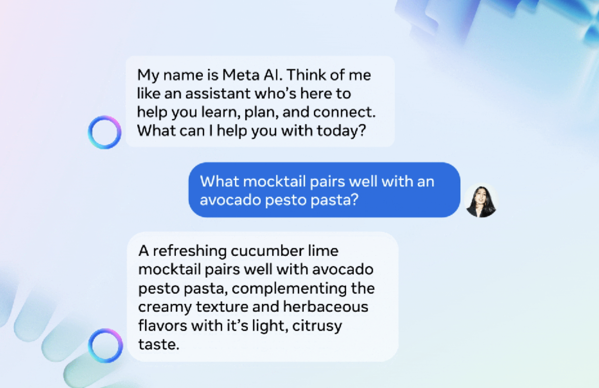 Meta AI chatbot - Un assistant qui traverse nos applications et appareils