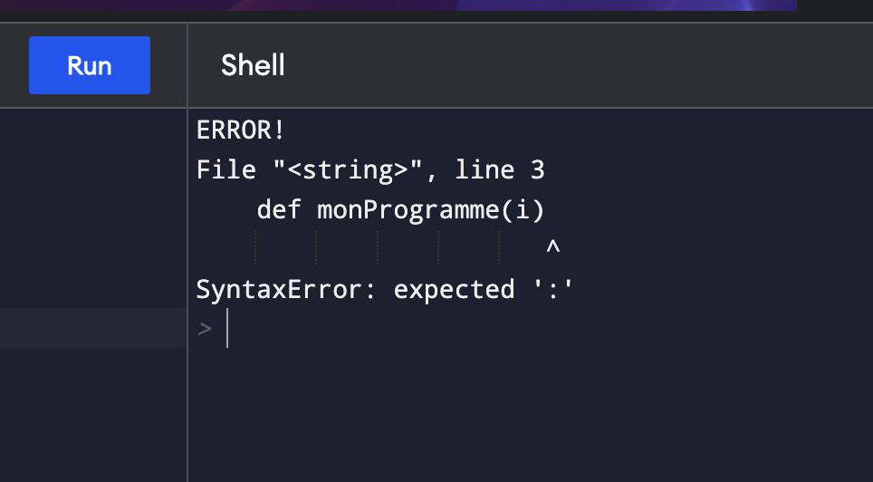 error in my python code